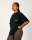 CAKE Muscle Mommy Oversized Graphic T-Shirt Washed Black
